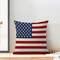 4th of July Patriotic Pillow Covers 18x18, Set of 2, American Flag Decorative Throw Pillowcases for Independence Day, Stars and Stripes Outdoor Cushion Covers for Sofa, Couch, Living Room, and Bed Decor